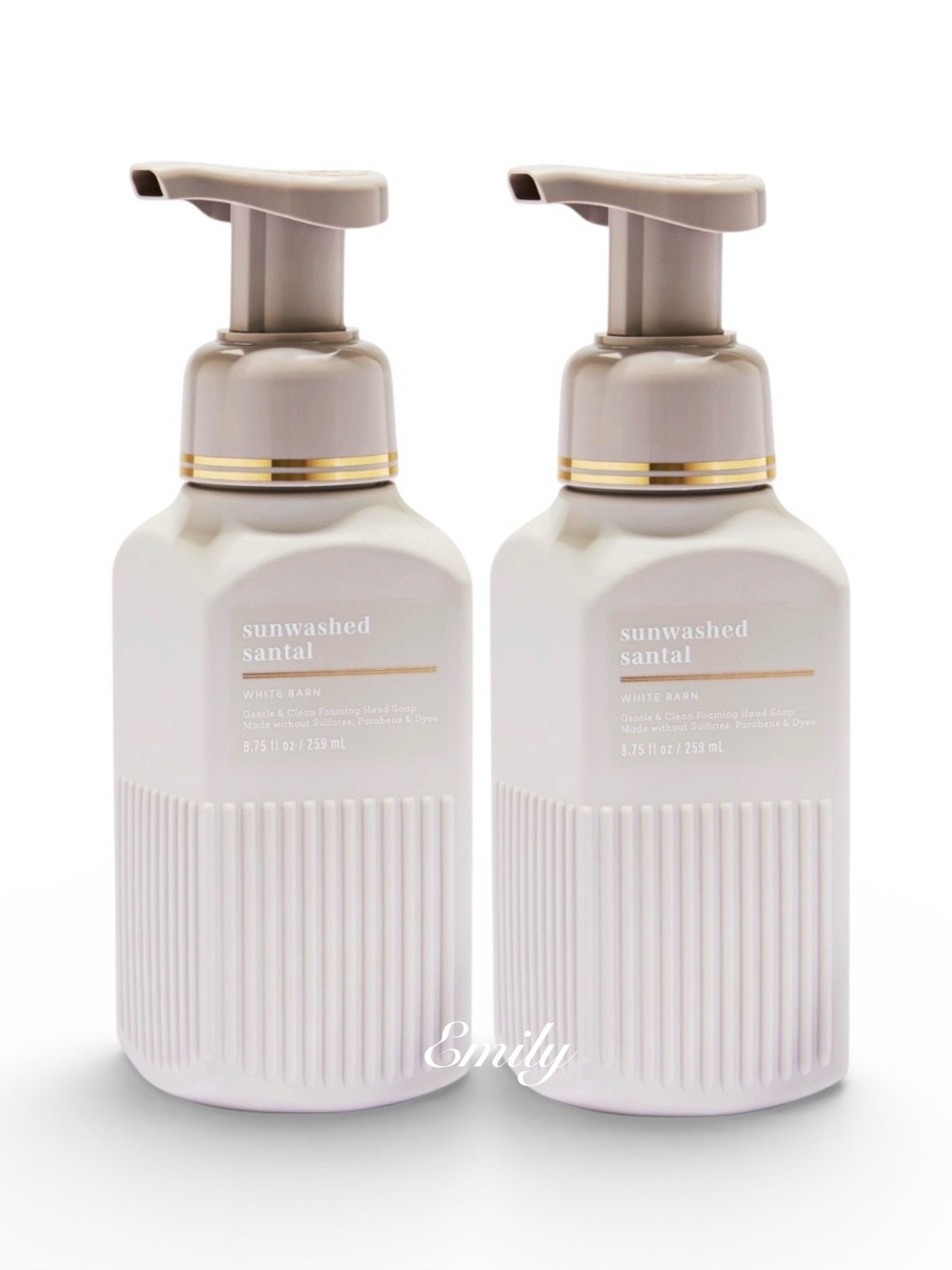 NEW 2X Bath & Body Works
SUNWASHED SANTAL Luxe Hand
Soap Collection Bundle